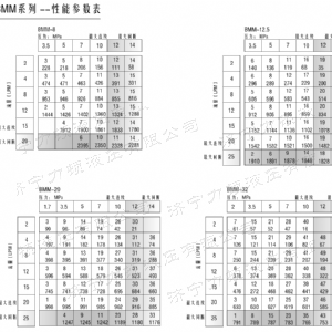 BMM侧油口系列马达