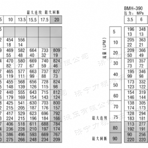 BMH系列并列油口液压马达